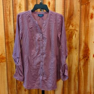 Modcloth Mauve Purple Tunic Top
